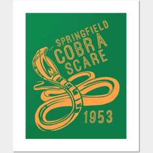 Springfield Cobra Scare Posters and Art